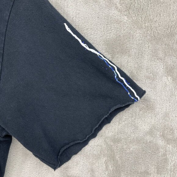 Phoebe Bridgers Cut Off Skeleton Punisher Skull Lightning Graphic Tee - Picture 2 of 9